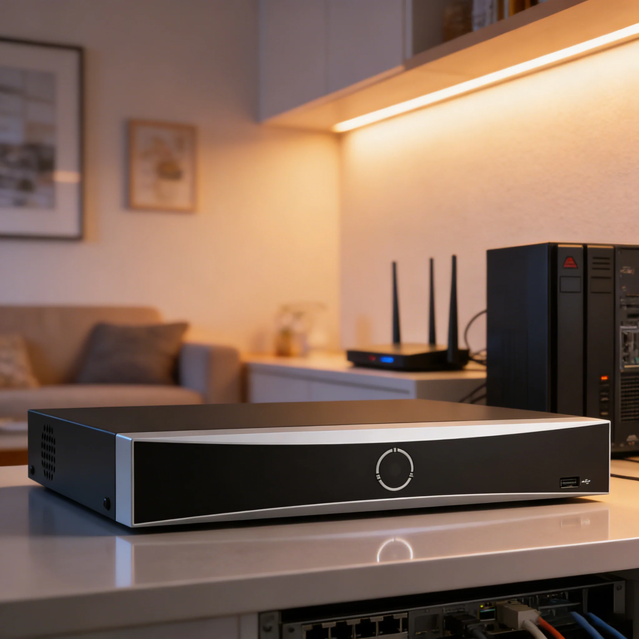 HIK DS-7608NXI-K1/8P 8-ch PoE 1U K Series AcuSense 4K NVR
